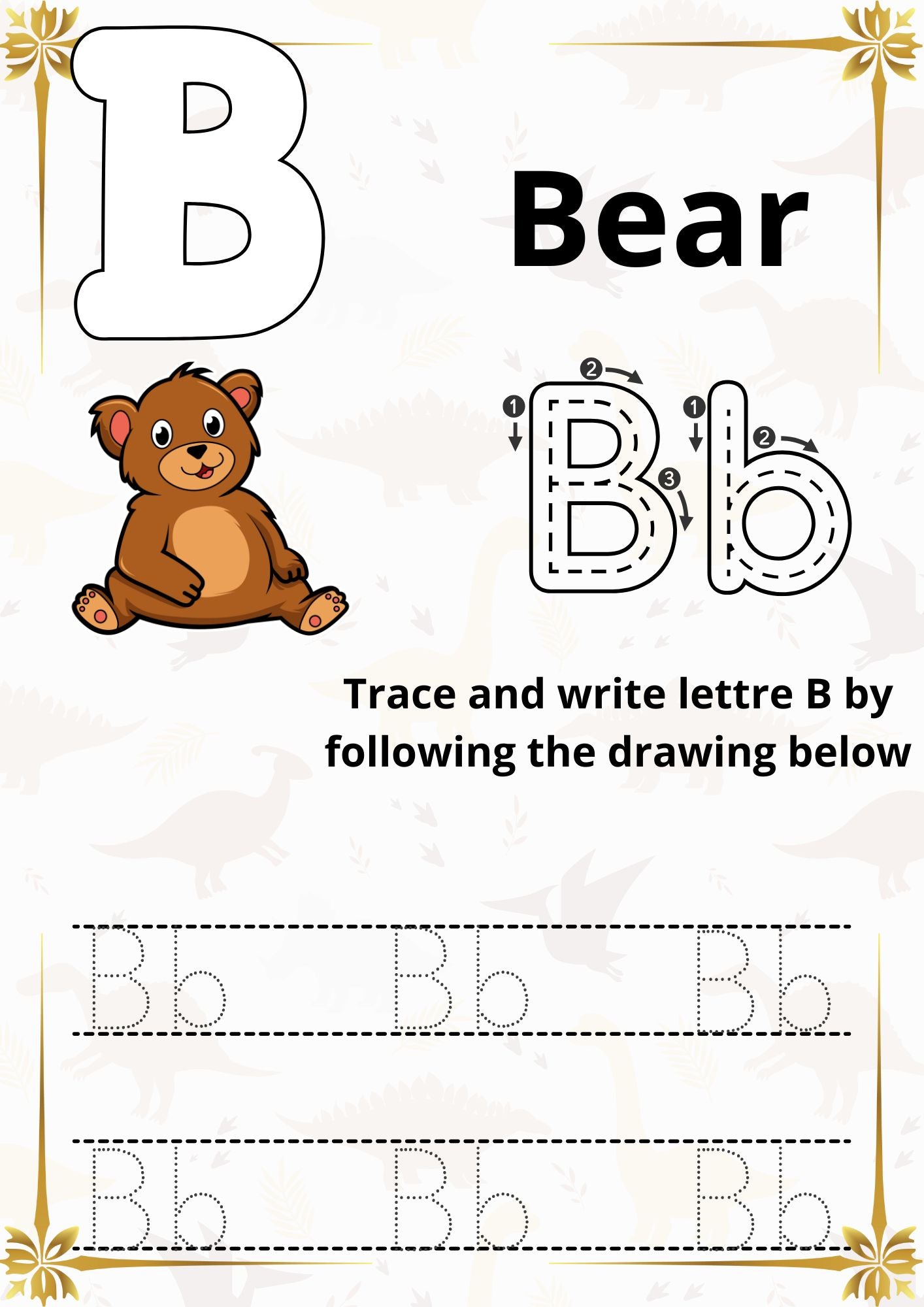 Alphabet Tracing Workbook for Kids â Learn to Write A to Z (PDF Download)