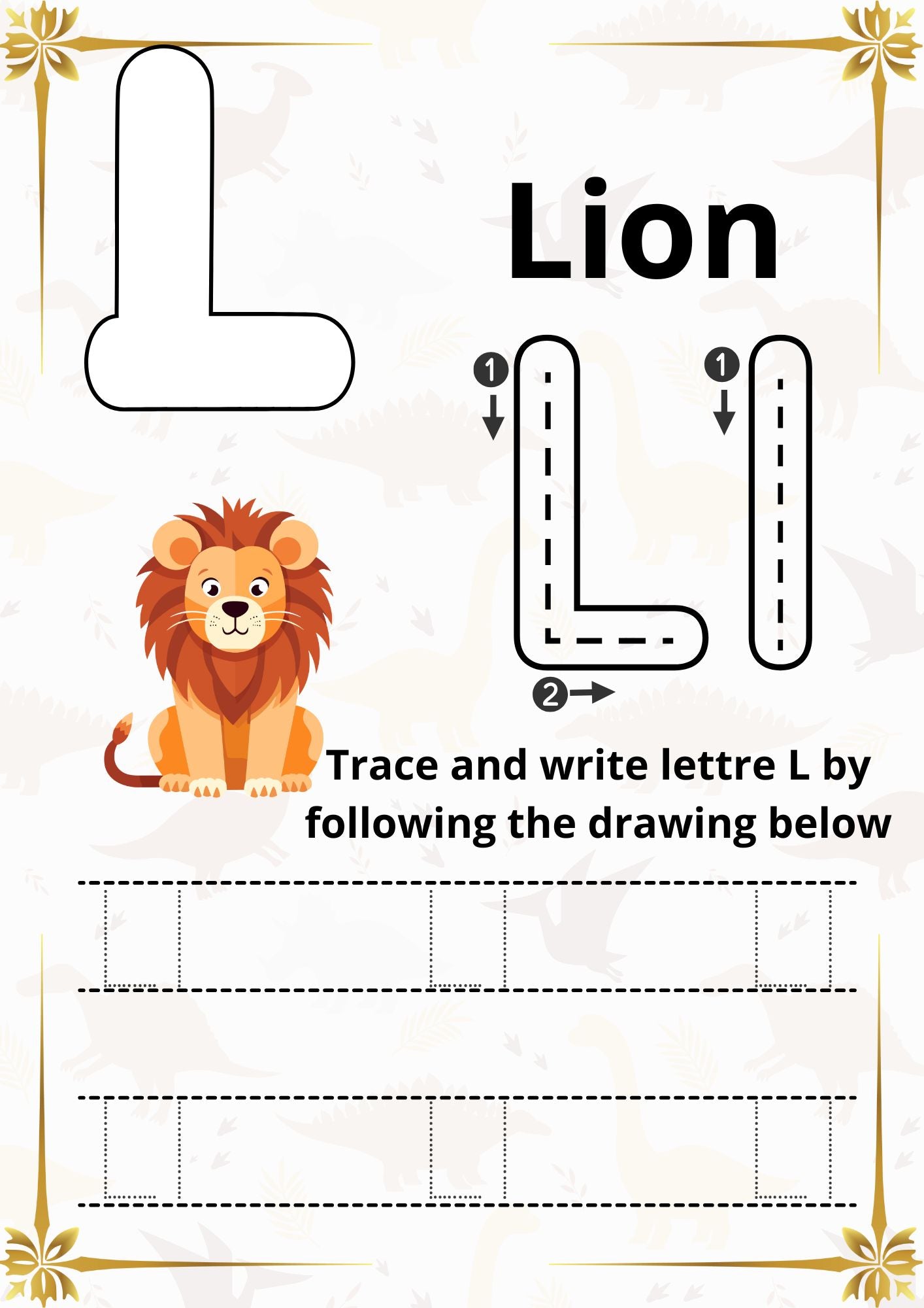 Alphabet Tracing Workbook for Kids – Learn to Write A to Z (PDF Download)